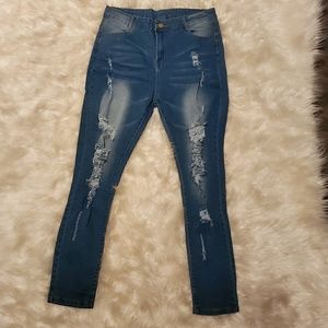 Jeans - High waisted skinny jeans Jeans - High waisted skinny jeans